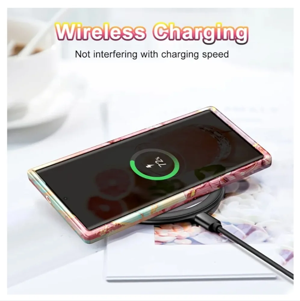 NWT * Samsung Galaxy S22 Ultra Hybrid Case and Camera Protectors! *